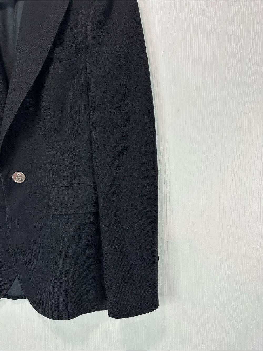 Ralph Lauren Purple label Parker Black Single-Button Blazer - Picture 2 of 10